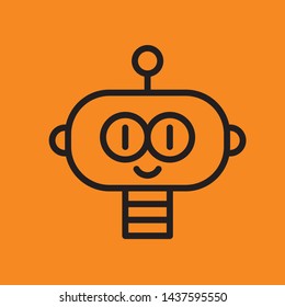 monster icon linear vector download