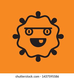 monster icon linear vector download