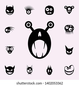 monster icon. monsters icons universal set for web and mobile