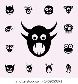monster icon. monsters icons universal set for web and mobile