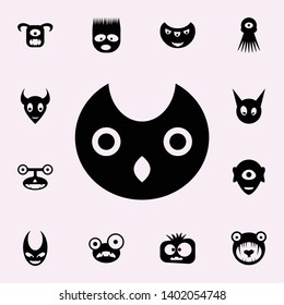 monster icon. monsters icons universal set for web and mobile
