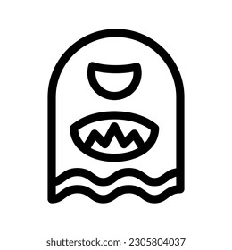 Monster Icon Vector Symbol Design Illustration