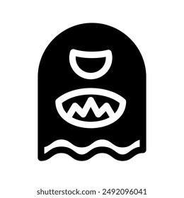 Monster Icon Vector Symbol Design Illustration