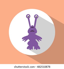 Monster icons. Halloween. celebration. All Saints' Day. character. Web. for your design