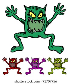 Monster illustration