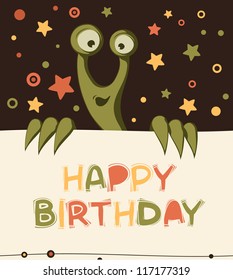 Monster Invitation Card