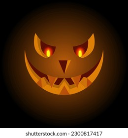 Monster light bubble. Halloween character illustration