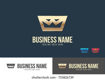 Monster Logo Template Design Vector