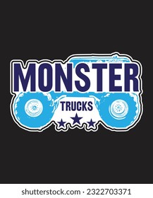 monster logo t-shirt design graphics.