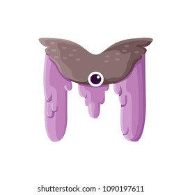 Monster M Alphabet Letter