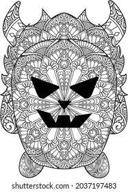 1,251 Monster mandala Images, Stock Photos & Vectors | Shutterstock