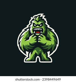 The monster mascot logo design inspiration