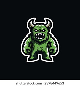 The monster mascot logo design inspiration