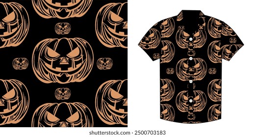 Monster Mash Vibrant Halloween Vector Design Patterns