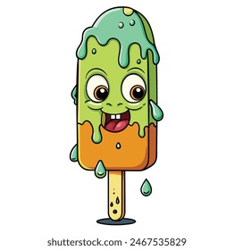 Monster Melting Ice Cream Zombies Melting Ice Cream Hello Summer Ice Cream