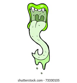 monster mouth cartoon