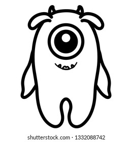 monster with one eye comic character