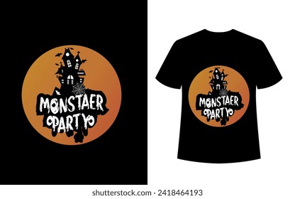 Monster Party, halloween, Monster Ghost.
