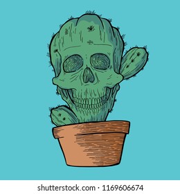 monster plant vector