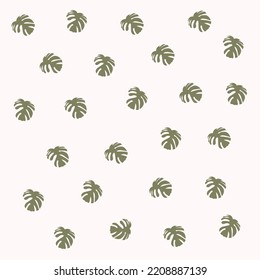 Monster print on a delicate background for your designs
