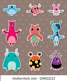 monster stickers