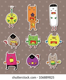 monster stickers