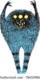 monster that scares the viewer