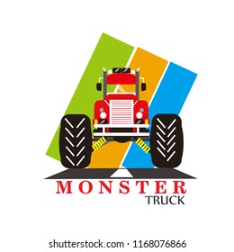 Monster Truck Bigfoot Logo Symbol Collection