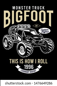 monster truck bigfoot special edition