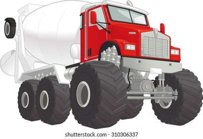 Monster Truck - Cement Mixer