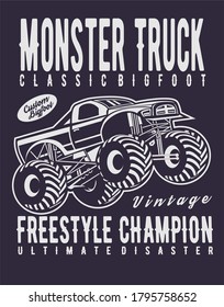 monster truck classic big foot