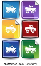 monster truck color
