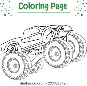 monster truck coloring page printable. Monster truck coloring page