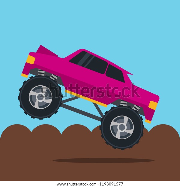 Monster truck illustration
vector