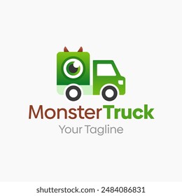 Monster Truck Logo Vector Template Design. Good for Business, Startup, Agency, and Organization