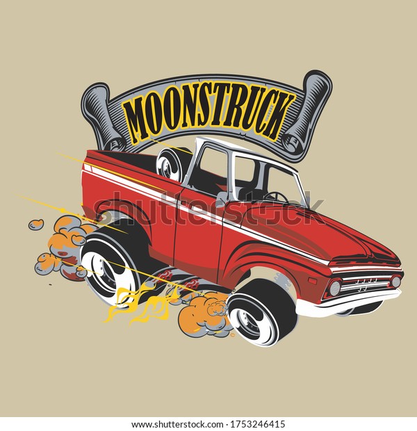 monster truck pickup truck\
hotrod