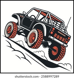 Monster Truck T-Shirt - Off-Road Vehicle Graphic Tee