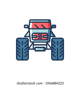 Monster Truck, Vector and Icon Design