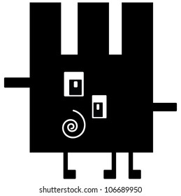 Monster, vector.