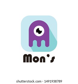 Monster Vector And Application Logo Vector