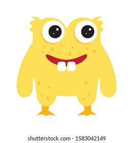 monster vector color flat icon 