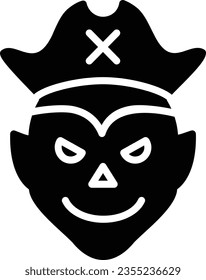 Monster Vector Icon Glyph Style