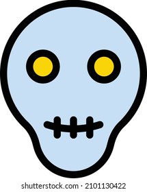 Monster-Vektorgrafik auf transparentem Hintergrund. Symbole in Premium-Qualität. Schlagt das Vektorsymbol für Konzept und Grafikdesign.