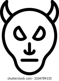monster Vector illustration on a transparent background. Premium quality symbols. Stroke vector icon for concept and graphic design.