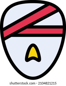 Monster-Vektorgrafik auf transparentem Hintergrund. Symbole in Premium-Qualität. Schlagt das Vektorsymbol für Konzept und Grafikdesign.