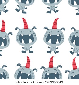 monster vector pattern