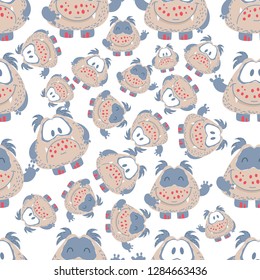monster vector pattern