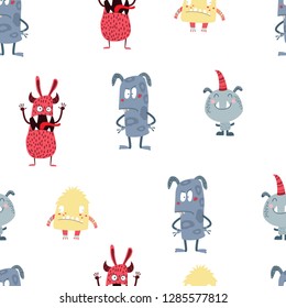 monster vector pattern