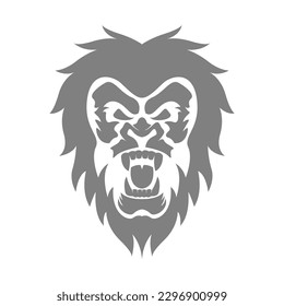 Monster Yeti logo icon design illustration
