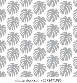 Monstera Leaf Pattern Victor Wallpaper